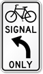 Bicycle Signal Mandatory Movement (Turn)