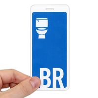 Letter BR WithToilet Seat Symbol