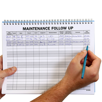 Maintenance Wire-O Bound Log Book