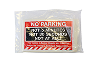 Removable Parking Violation Stickers