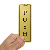 Push,Door Sign