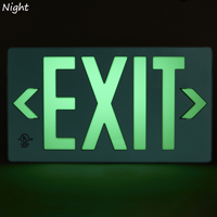 Visible at 50 feet or 100 feet Exit Sign