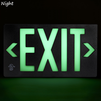 Visible at 50 feet or 100 feet Exit Sign