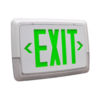 Low Level All LED Exit And Emergency Combo Sign, SKU - EXIT-107