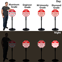 24 Hour Surveillance Sign