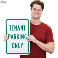 TENANT PARKING ONLY Reserved Parking Sign