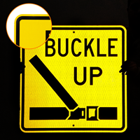 Buckle Up with Symbol Sign