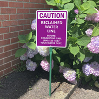 Reclaimed Water Line Aler