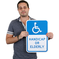 Handicap Or Elderly (with Graphic)	
	
