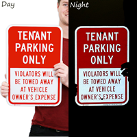 Tenant Reserved Parking Sign