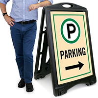 Parking A-Frame Portable Sidewalk Sign