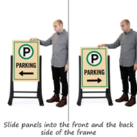 Parking A-Frame Sign Kit