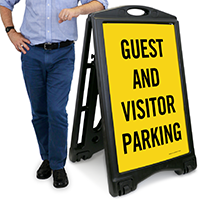 Guest And Visitor Parking Sign