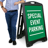 Special Event Parking Sign