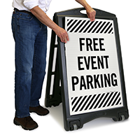 Free Event Parking Sign