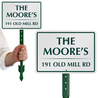 Custom Lawn Sign and Stake Kit
