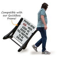 Compatible with our QuickBoss Frame!