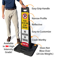 Driveway Parking Prohibited, Portable Kit