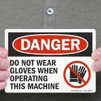 Warning Label: Avoid Wearing Gloves
