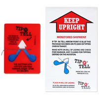 Tip-N-Tell Package Tip Over Indicator Shipping Label