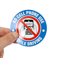 No Cellphone Use While Driving Label
