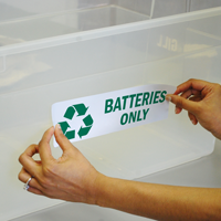 Battery Recycling Label