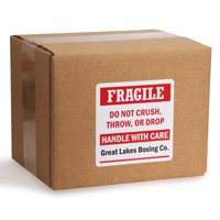 Fragile Handle with Care Labels with Customization