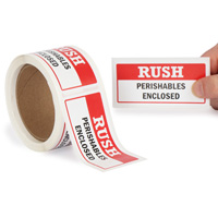 Add Your Instructions - Rush Shipment Labels