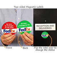 Magnetic Label