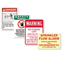 Quotation for Safety Signs