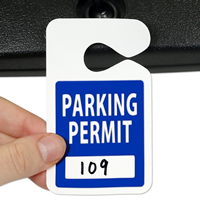 Six Permits/Sheet of Hang Tags