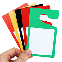 Colored Self Laminated Hanging Parking Permit