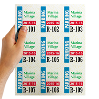 9 Permits/Sheet Paper Parking Permit