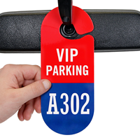 Racetrack Permit Hang Tag