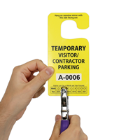 ToughTag Jumbo Mirror Hang Tag