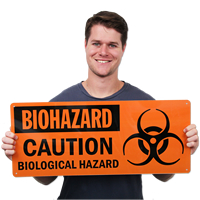 Biohazard Caution Biological Hazard Signs