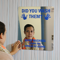 Hand Washing Stops The Spread of Germs Signs