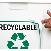 Plastic Recycle Label
