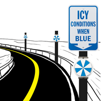 IceAlert Roadway Reflectors