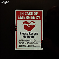 Please Rescue My Dog Sign