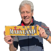 Old-style sign for Maryland