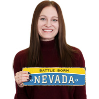Antique Nevada sign: Battle Born