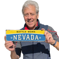 Battle Born vintage Nevada sign