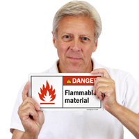 Danger: Flammable Material