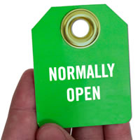 Normally Open 2-Sided Identification Micro Tags