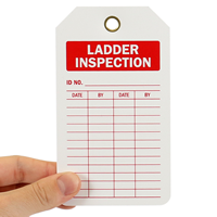 Ladder Inspection Tag