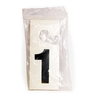 Numbered 1 to 9 door hangers kit