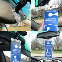 Mirror Tag Gold Holder