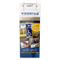 Visortag® Parking Permit Holder