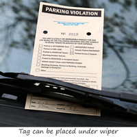 Ncr 2 Part Parking Violation Tags